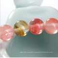 New Arrival Natural Quartz Loose Strand Watermelon Crystal Beads Set